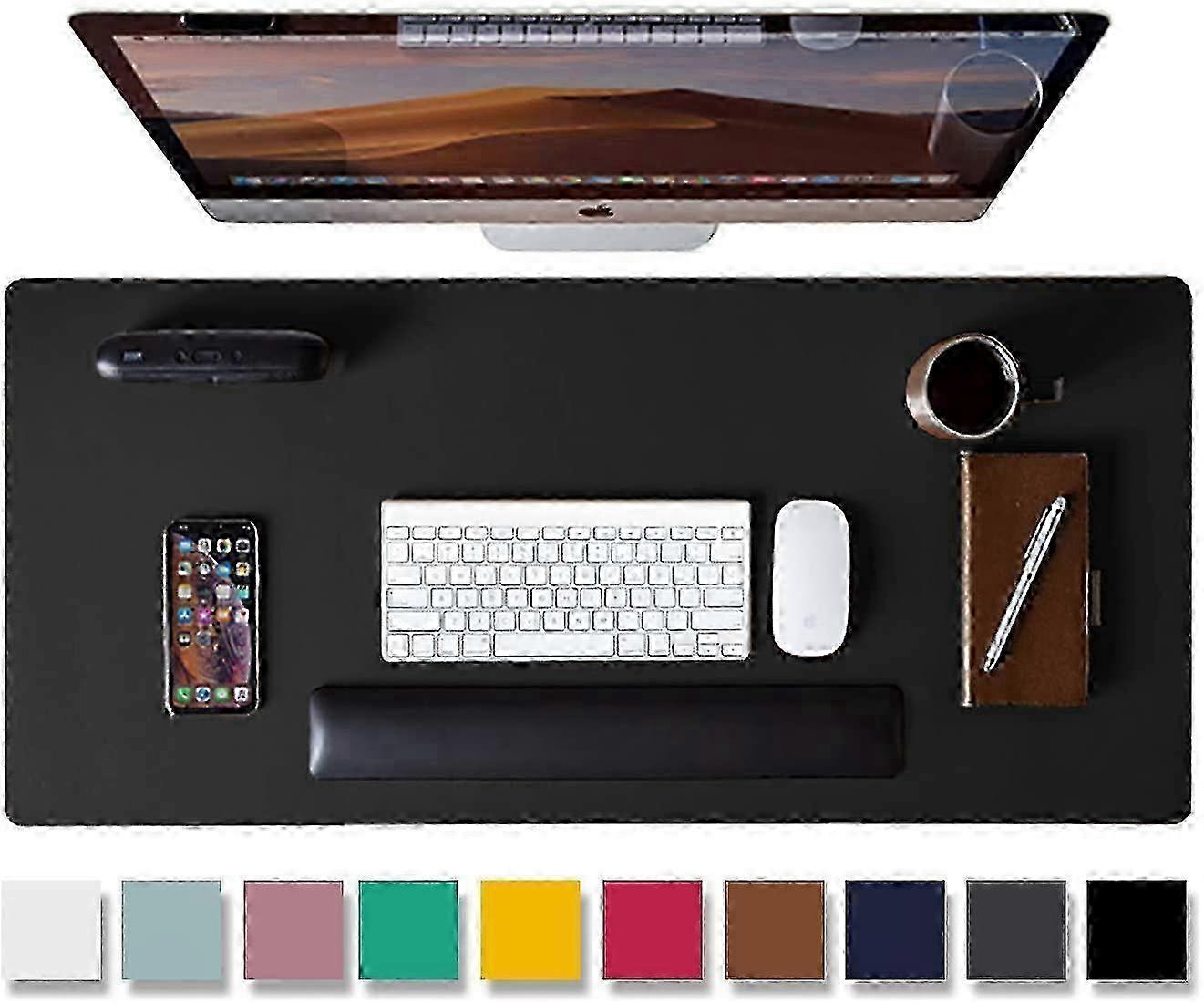 Leather Desk Pad Non-slip Pu Leather - Desk Mat