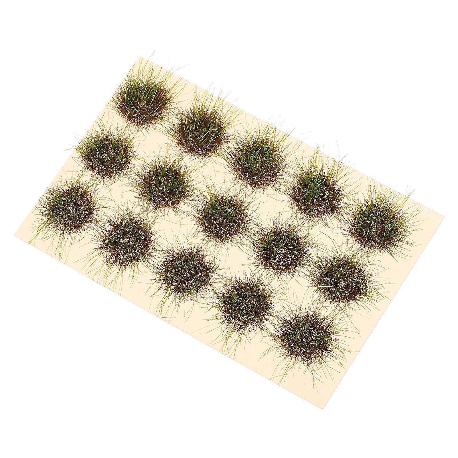 Mini Plant Cluster Simulated Grass Cluster Decoration DIY Model Nylon