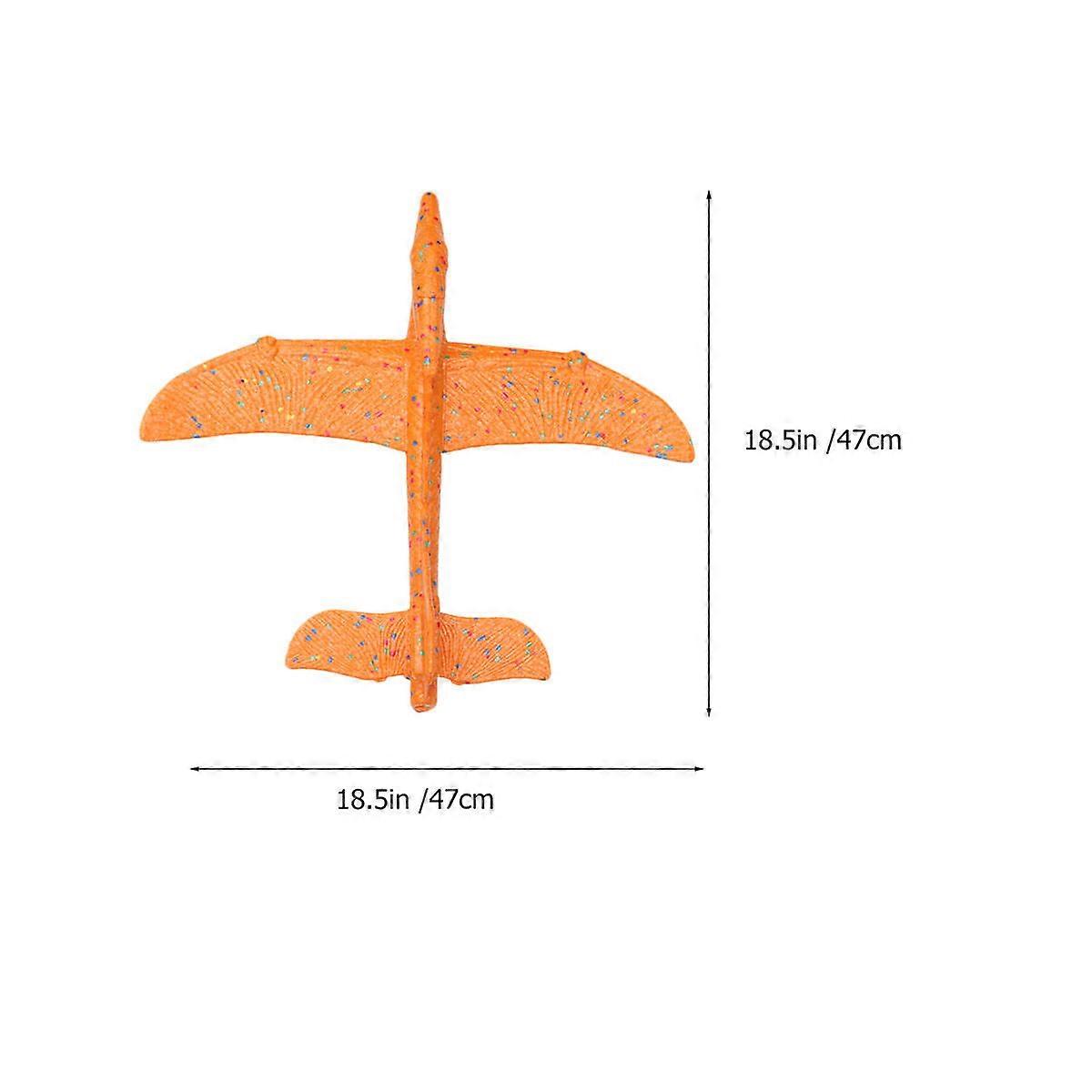 Kids Airplane Model Pterosaur Shape Throwing Flying Toy 2Pcs Set