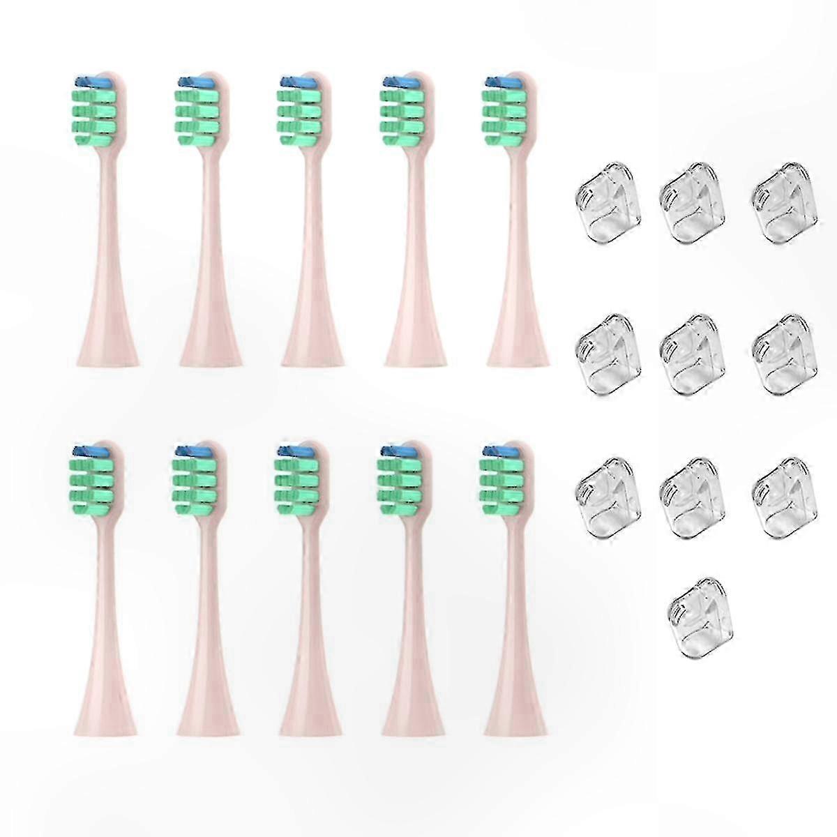Replacement Electric Toothbrush Heads for EW-DC01, Pink