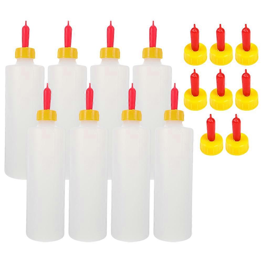 Calf Milk Feeder Lamb Feeding Bottles with Replace Pacifiers 1Set