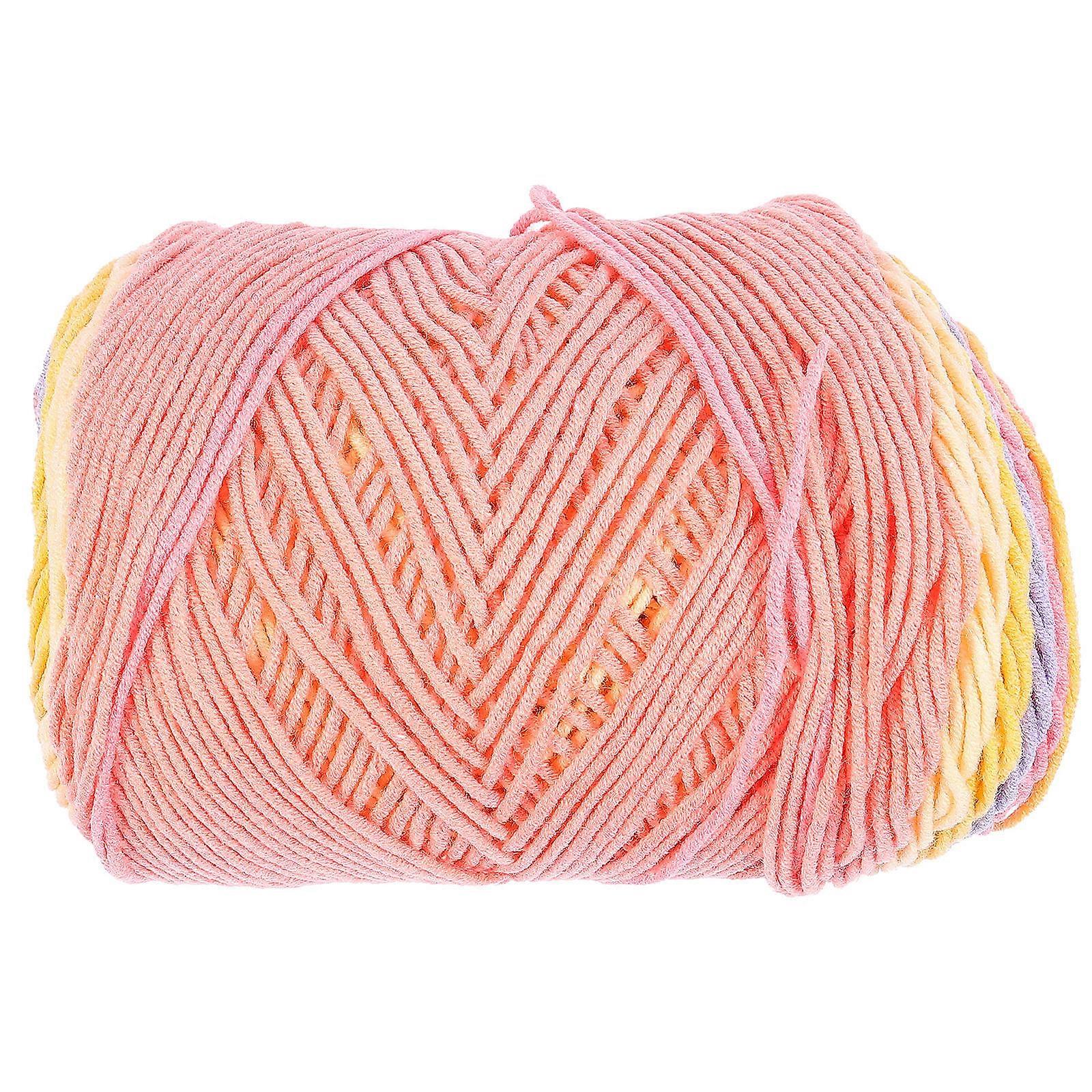 Soft Crochet Yarn Braided String For Doll Making And Pillow Weaving 1 Roll