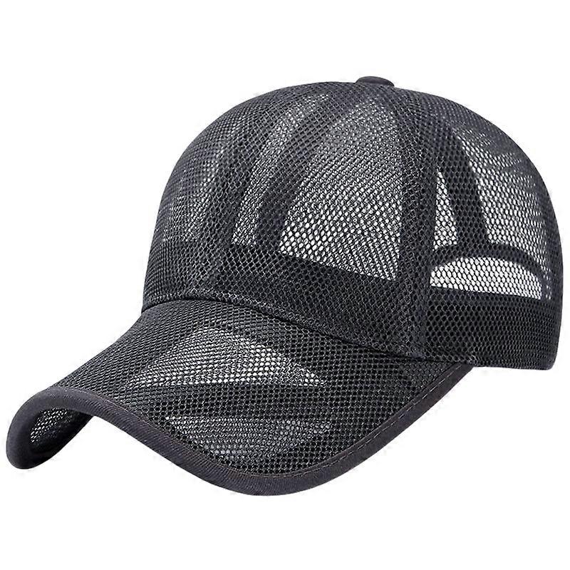 Baseball Cap Mesh Breathable Outdoor Full Mesh Peaked Cap