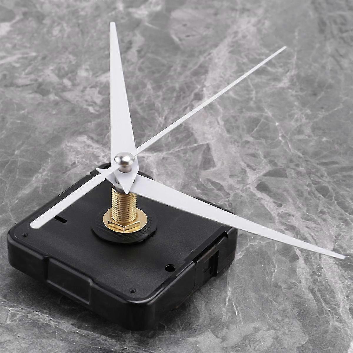 2026 Suitable Clock Mechanism, 3/ 10 Inch Maximum Dial Thickness, (White)