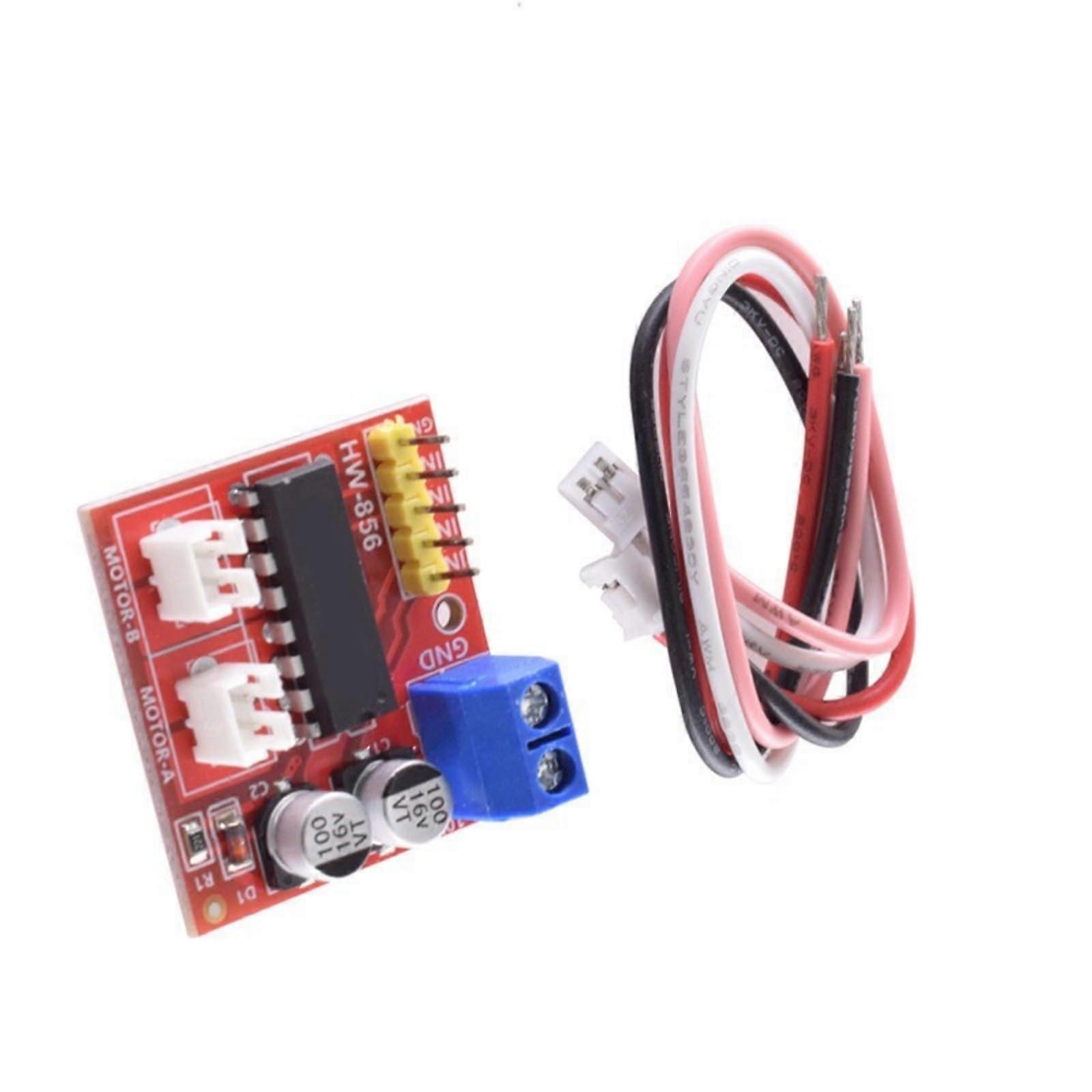 H Bridge Motor Driver 2 Channel 2.5A PWM Speed Control Dual DC Motor Module for Robot Projects