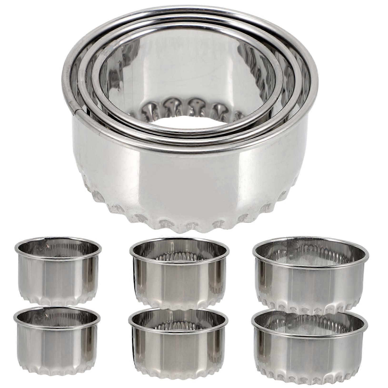 9pcs Dumpling Maker Set with Wrapper Cutter, Ergonomic NonStick Mold for Home Cooking