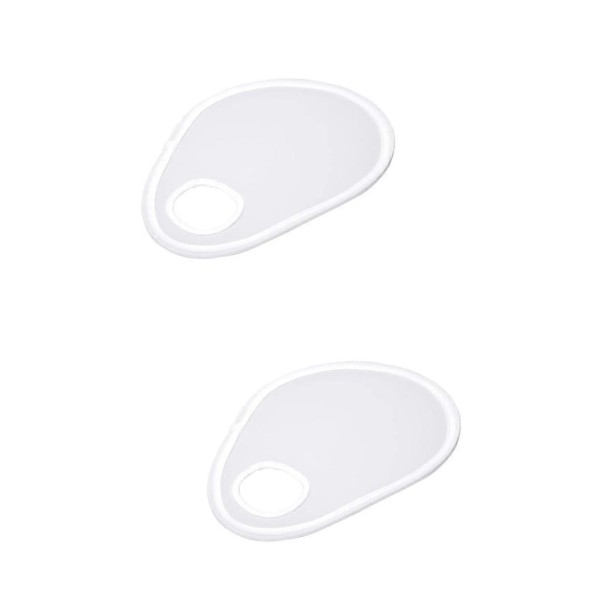 2pcs Photography Reflector Light Diffuser for Studio and Outdoor Even Lighting White 25x30cm