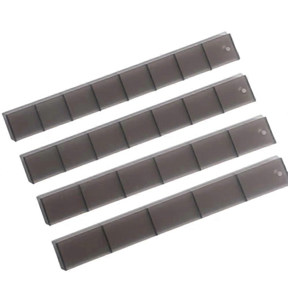 Cake Decorating Tools 4PCS Plastic Baking Measurement Ruler with Precision Cutting Scale