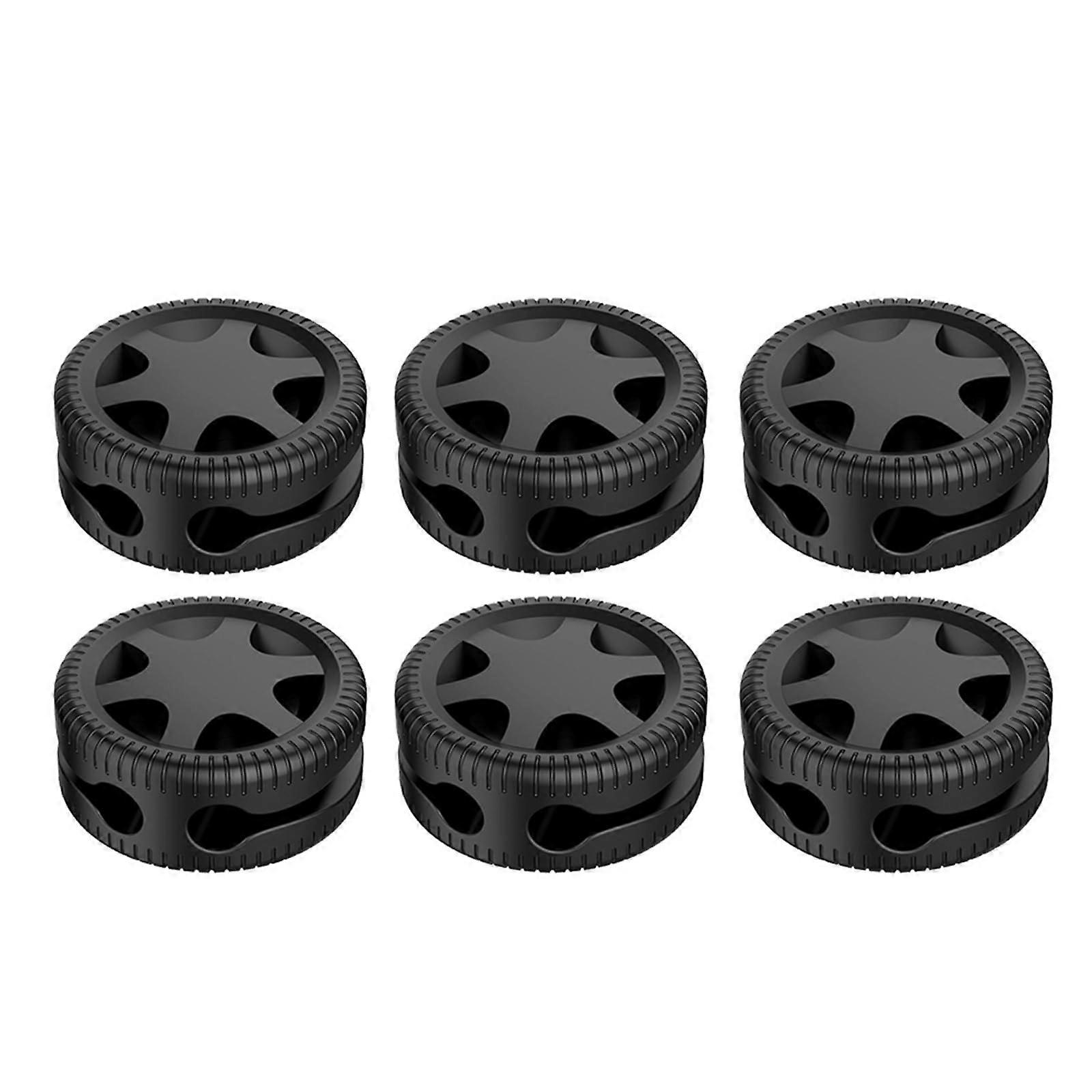 6pcs Silicone Cable Organizer for Desk USB Charging Cord Holder Clips Cable Management Solution