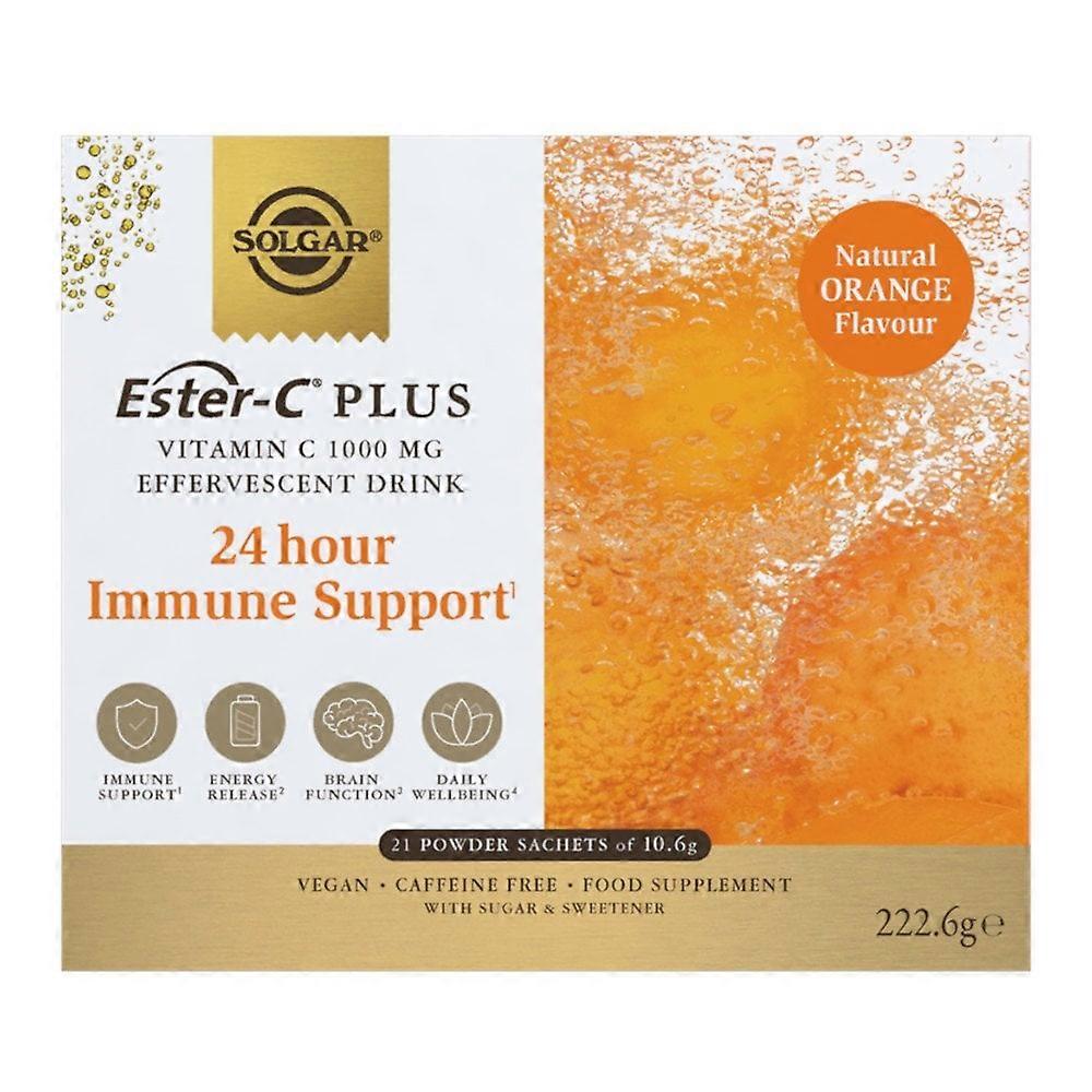 Solgar Ester-C Plus Effervescent, 21 sachets