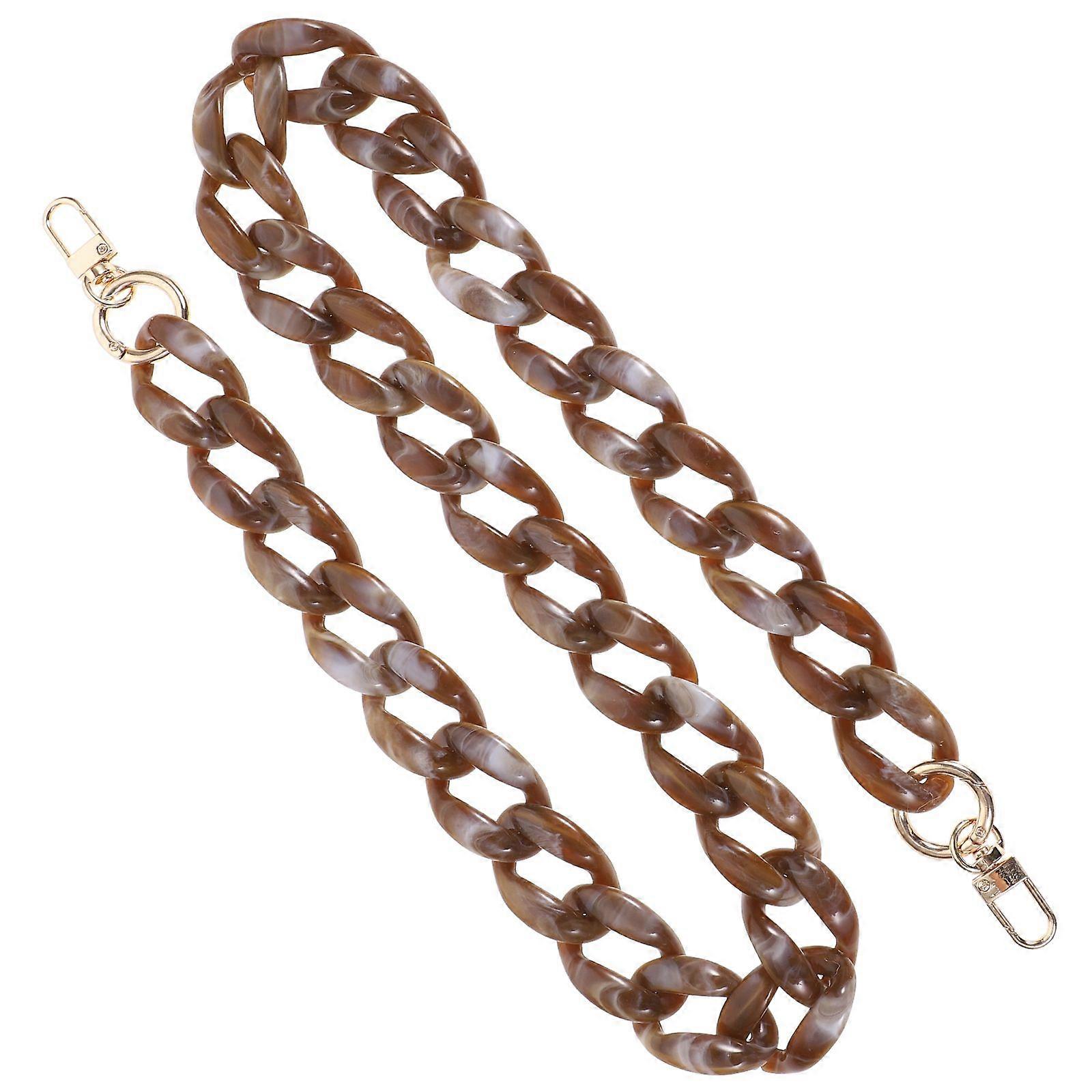 Acrylic Bag Chain Strap Handbag Chain Strap Replacement Purse Shoulder Bag Strap