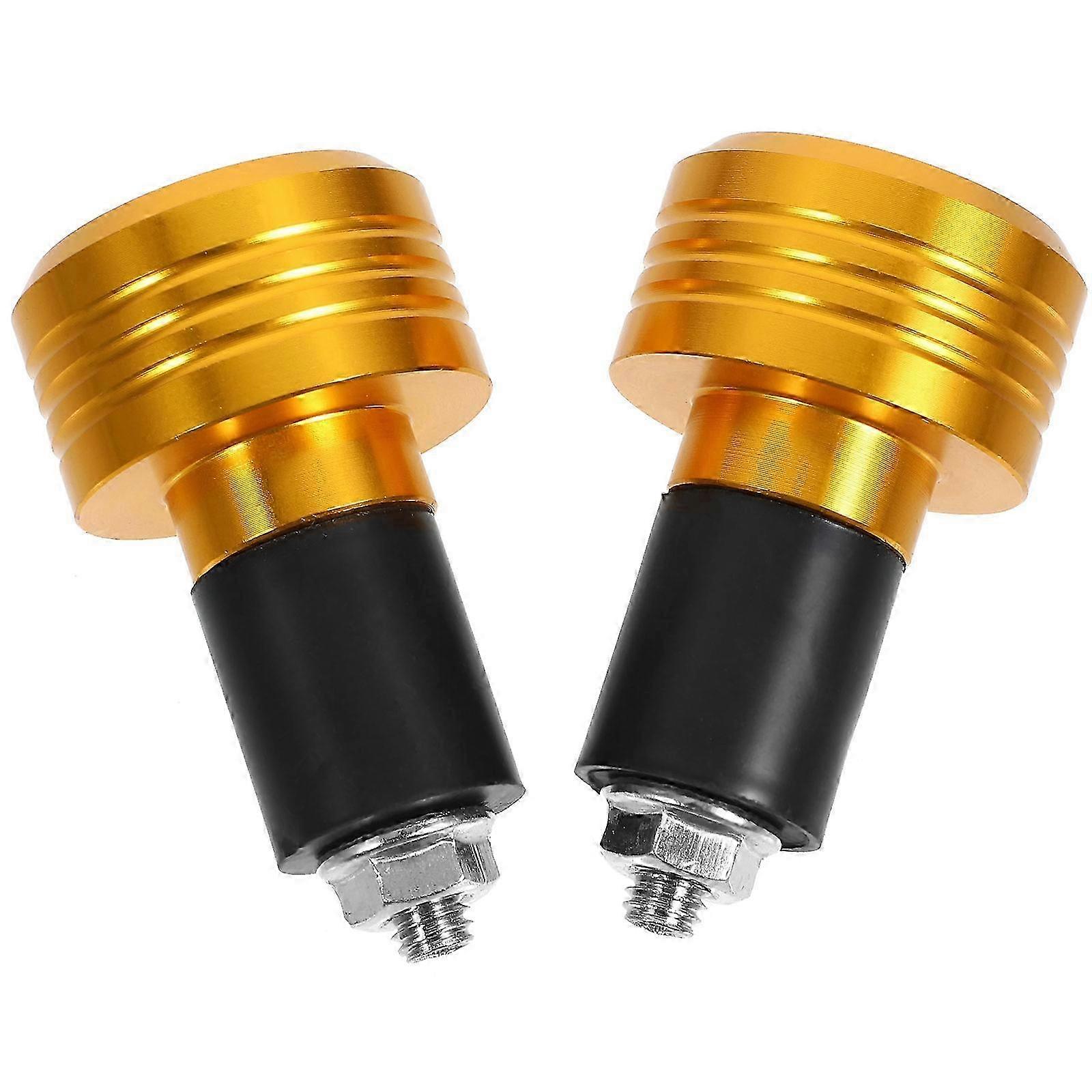 Motorcycle Handlebar Plugs Aluminum Bar Ends Replacement 3Pairs Pack