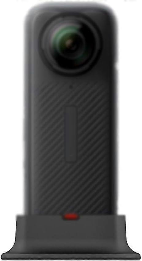 Silicone Case with NonSlip Base and Secure Camera Mount Compatible with Insta360 X5 for Travel