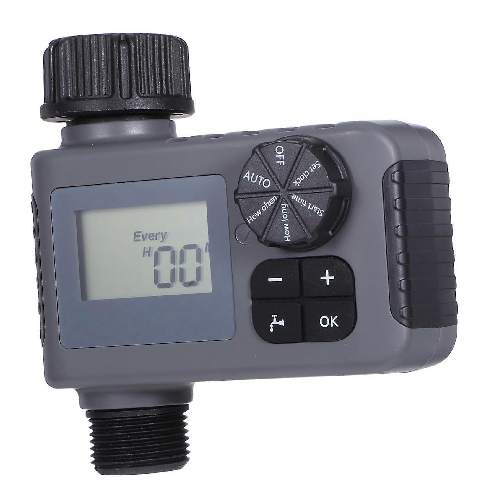 Digital Sprinkler Timer with Precise Watering Schedule, Programmable for Garden Hose and Lawn