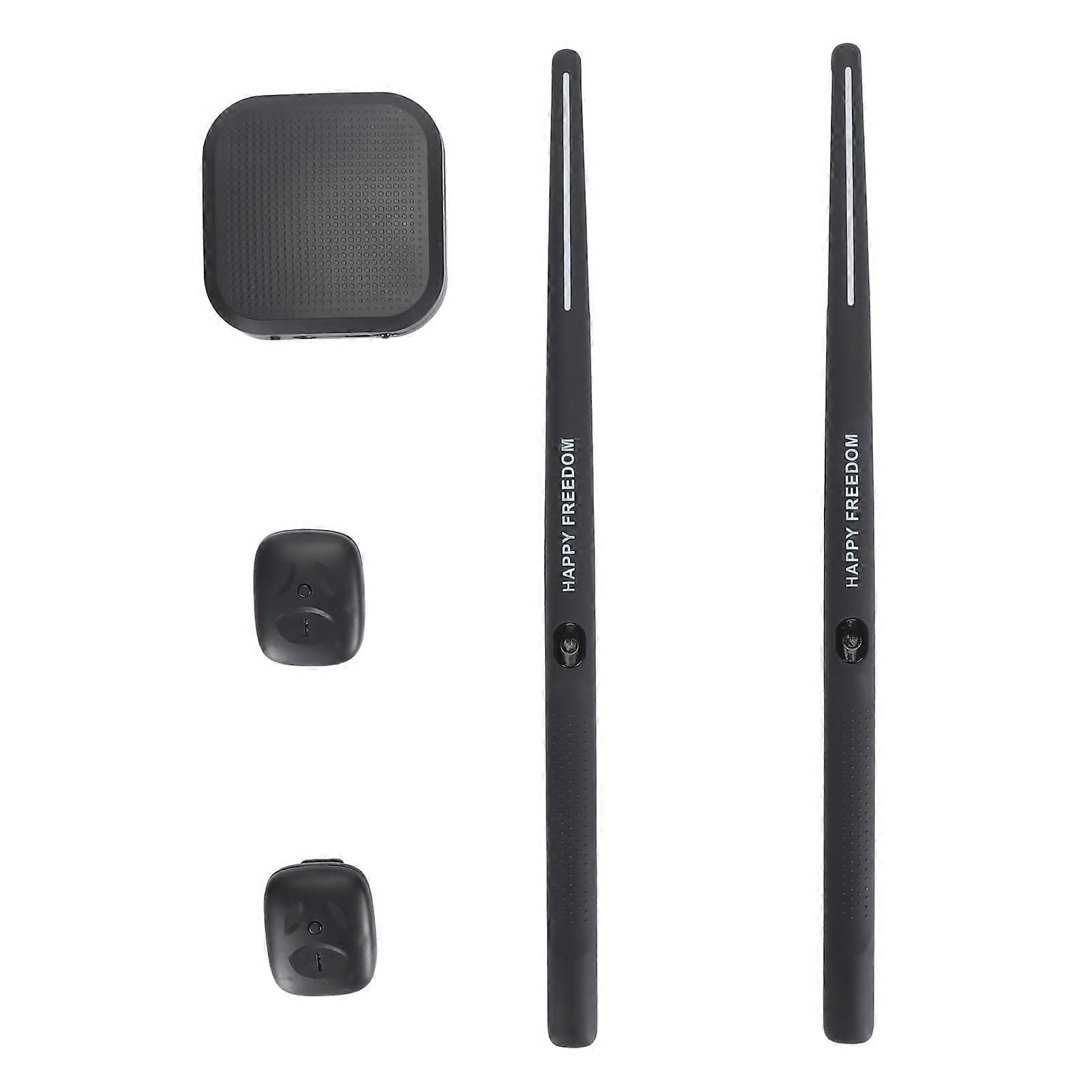 Electronic Drum Set with 3D Motion Sensing Sticks for Beginners and Adults, Lightweight Compact Design