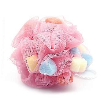 Bath Sponge and Shower Loofah Set for Adults, Gentle Exfoliation, Rich Lather, Easy Hang Storage