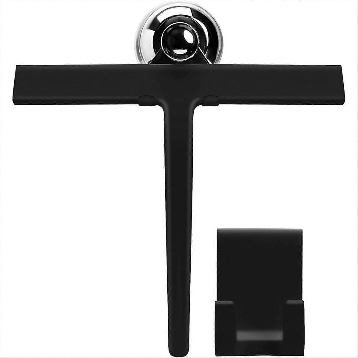 Squeegee Kit Wall Hanger Suction Cup Glass Cleaning Squeegee