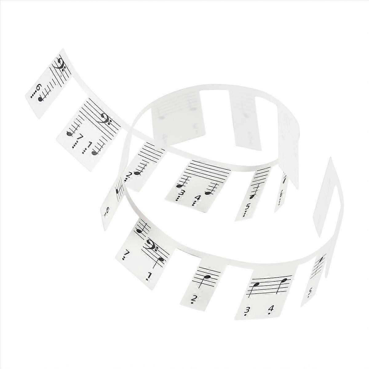 Piano Notes Guide for Beginner, Removable Keyboard Note Labels 88-Key