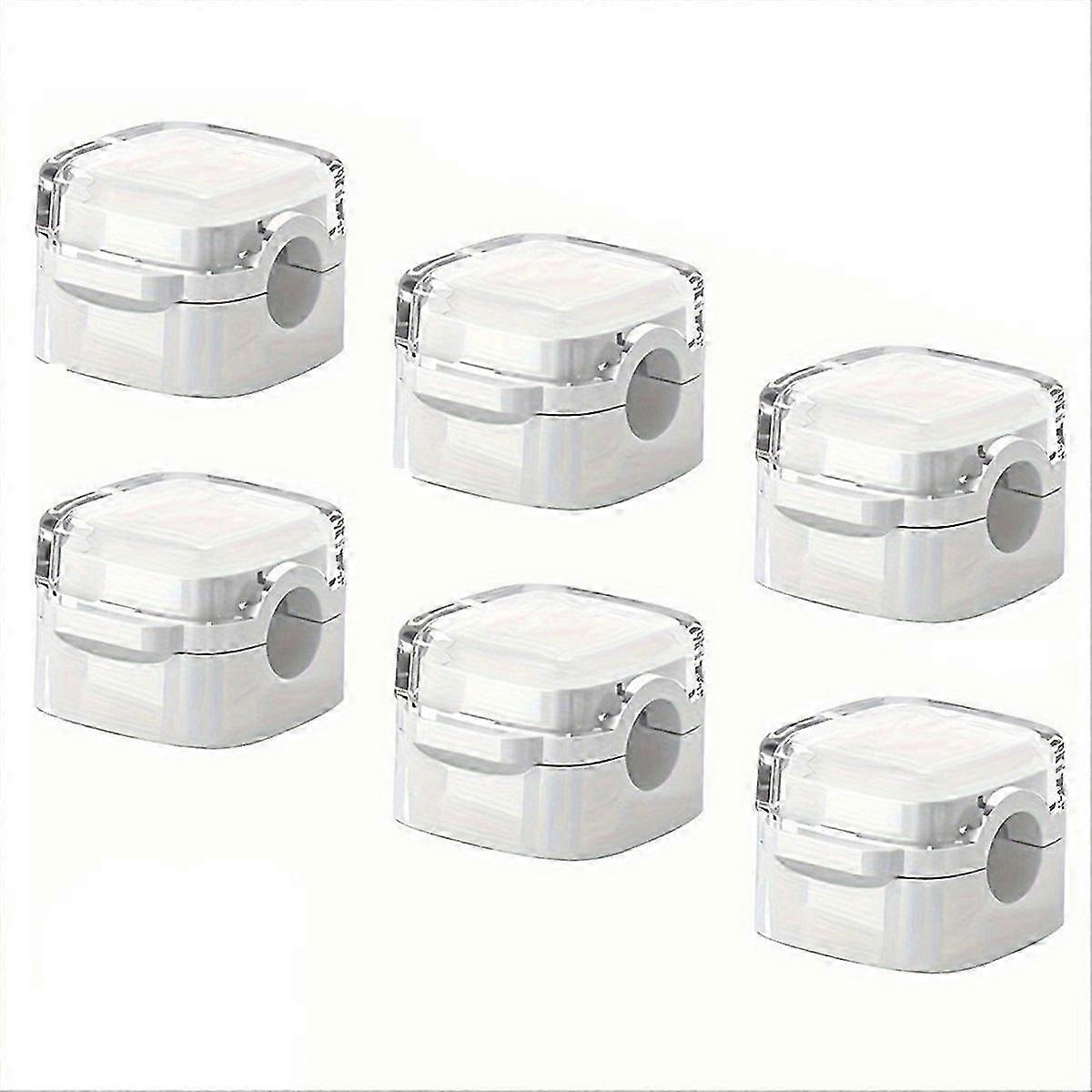 6 Pack Magnetic Cable Clips Under Desk Cable Management