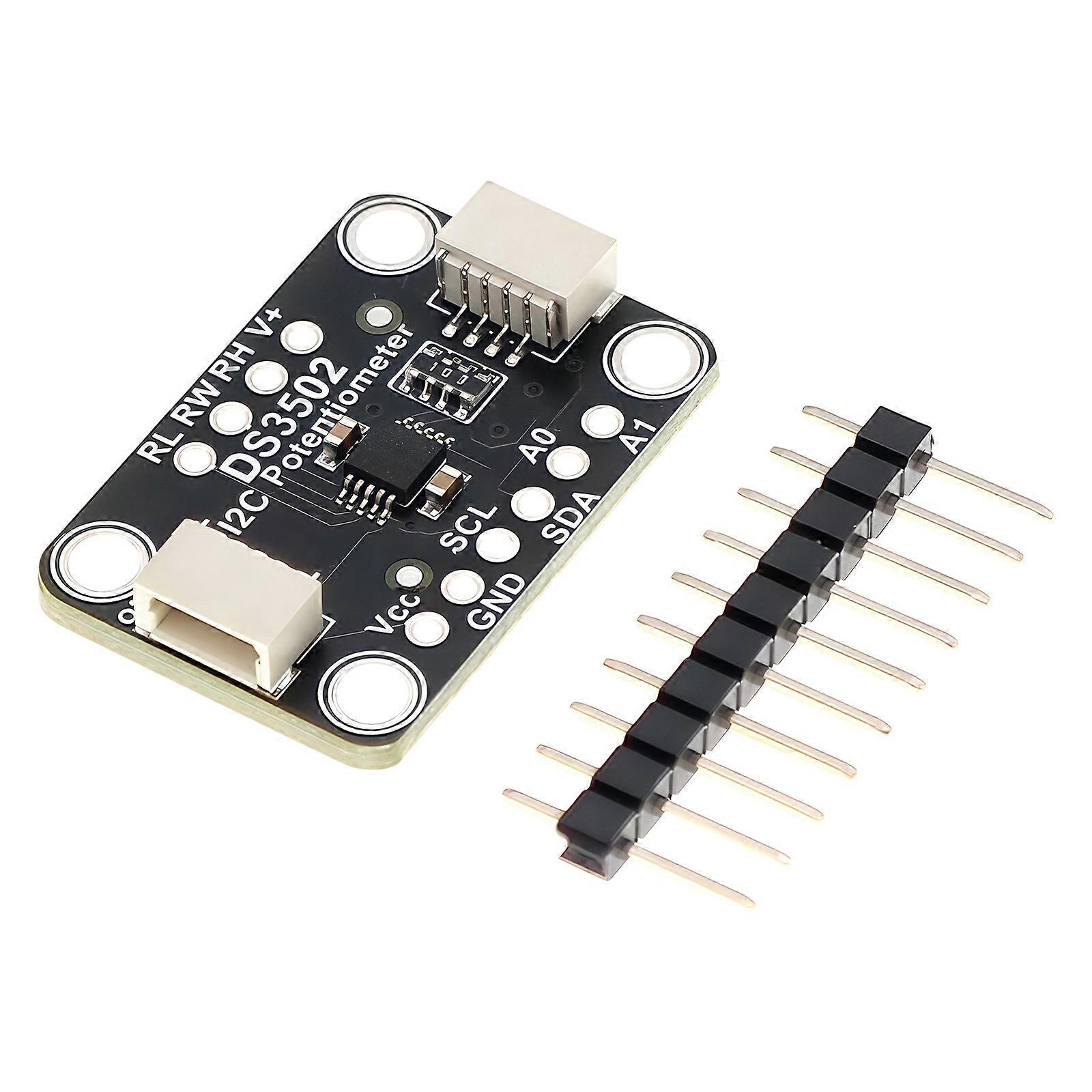 DS3502 Digital Potentiometer Module With 256 Adjustable Step For Microcontroller Integration Multicolor