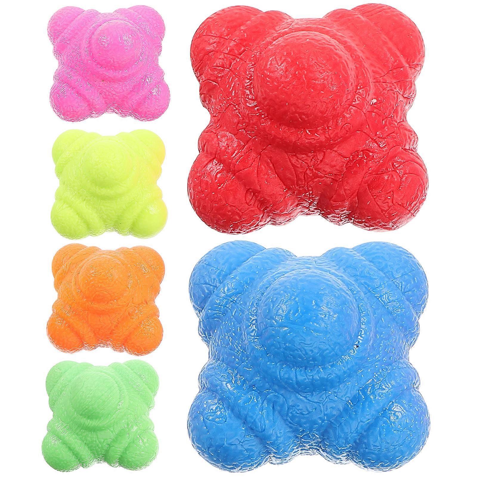 Hexagonal Fitness Balls for Training Use 24Pcs Assorted