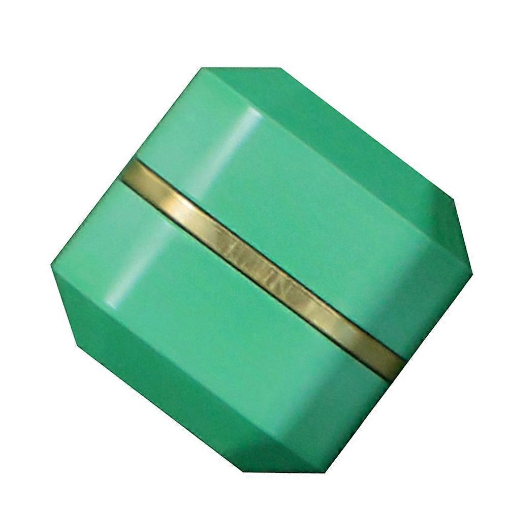 Tea Storage Box Tinplate Designed for Tea Storage Compact Green Set