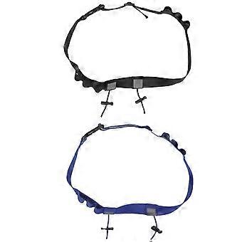 2 stuks Marathon hardloopband: startnummerband met 6 lussen, verstelbaar, reflecterend en elastisch - Startnummerhouder voor hardlopen, fietsen, racen en marathons