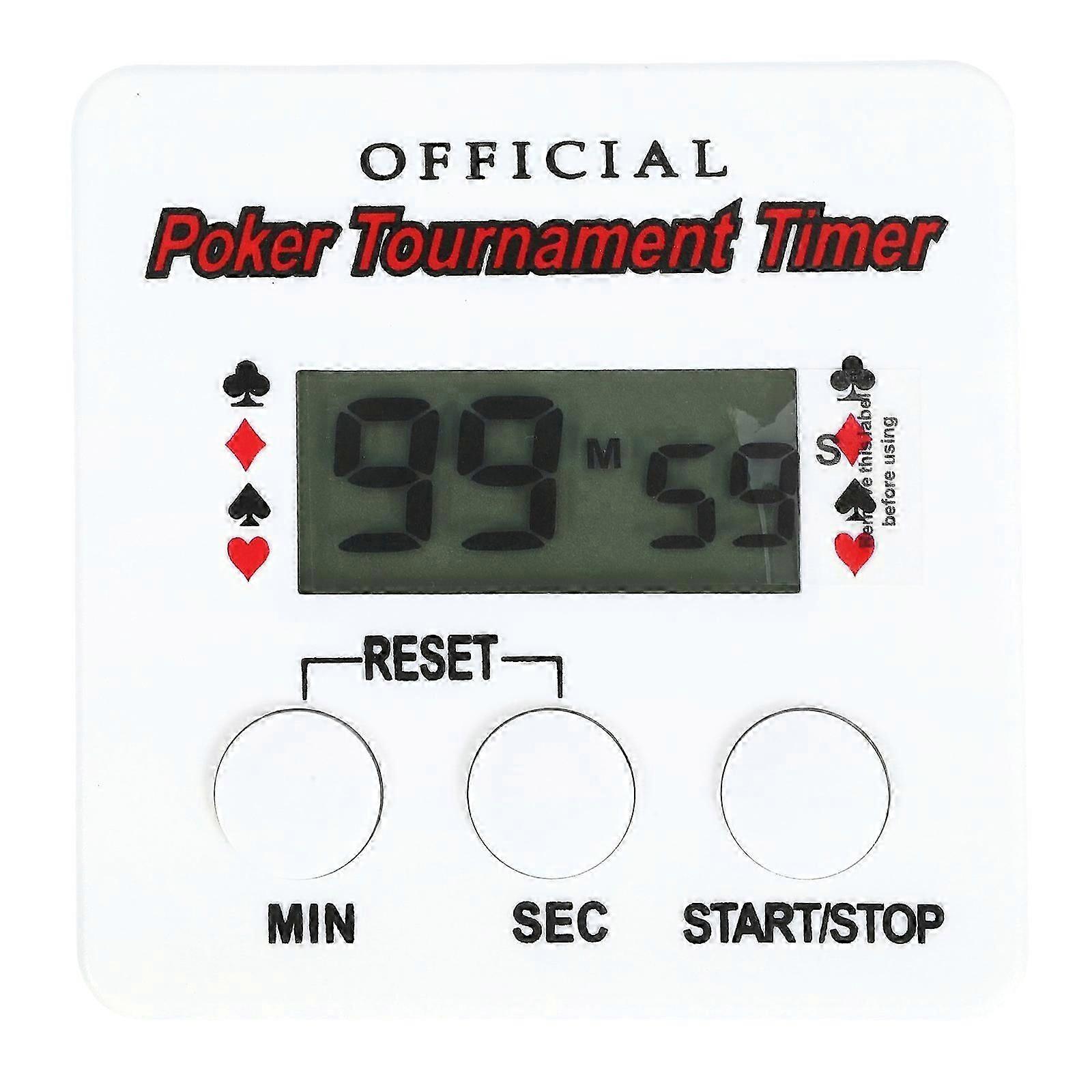 Poker Timer Party Timer Poker Countdown Timer Decorative Timer for No Battery