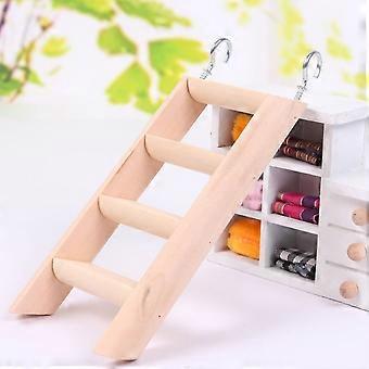 Spielzeug für Hamster, Kleintiere, Ratten, Treppen, Holzleiter, Übungsgerät für Meerschweinchen