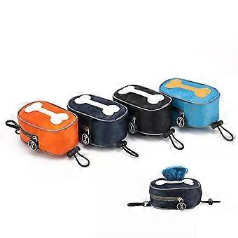 Dog Poop Bag Holder Pet Poop Bag Dispenser Polyester for Leash Garbage Bag Poop