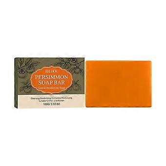 Persimmon Cleansing Soap Bar, Gentle Body Wash For Odor Control & Fresh Skin