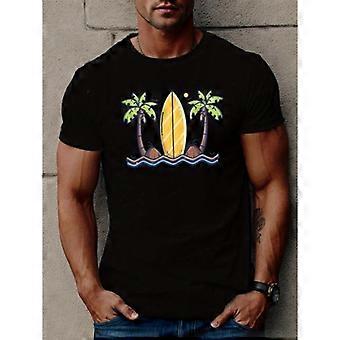 Europäische Größen Surf Herren Kurzarm-T-Shirt Sommer-T-Shirt Top