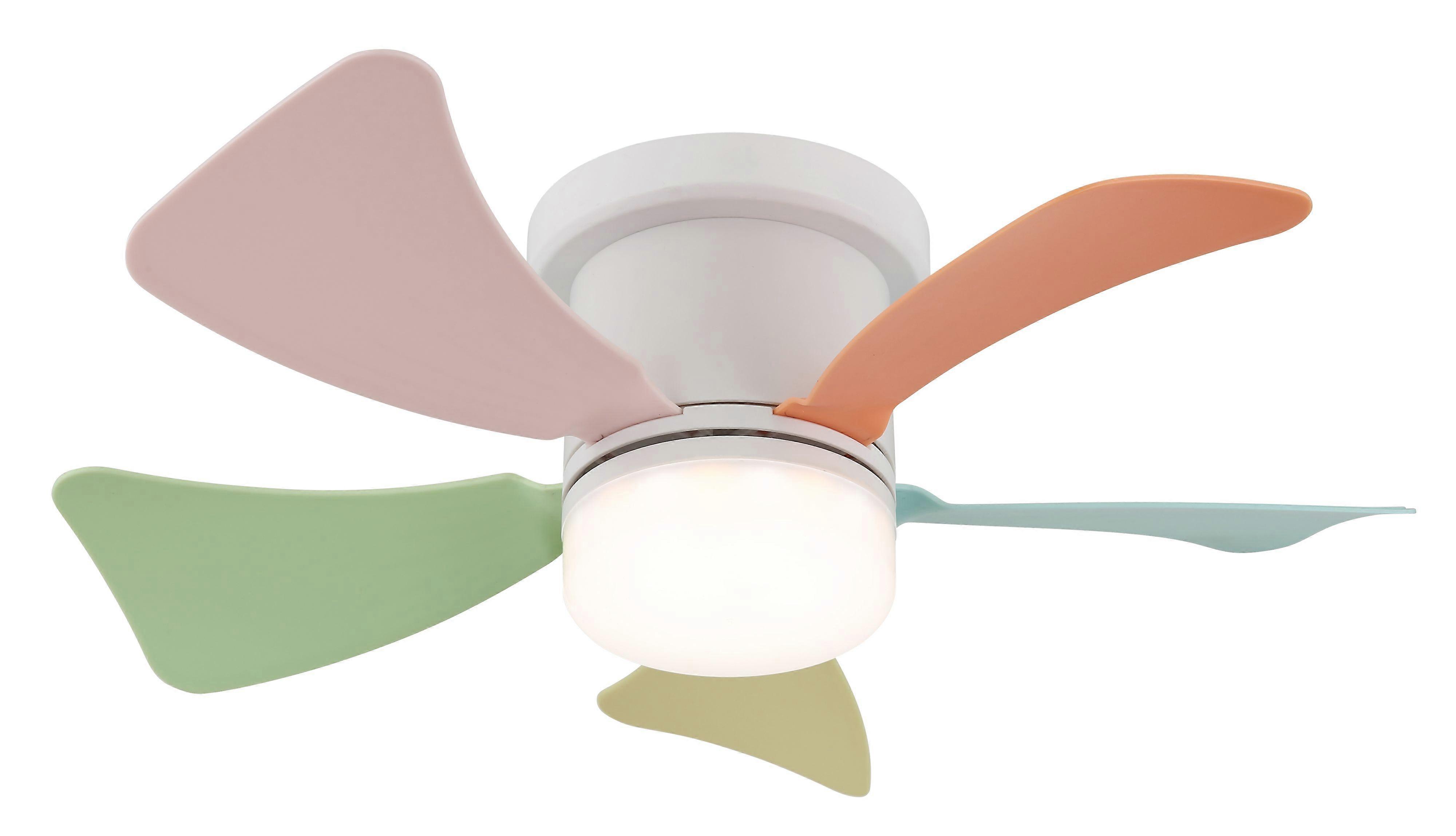 Ceiling fan Hines WE-BT with LED & remote control