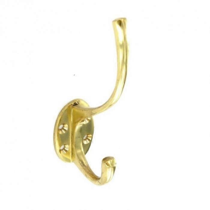 Securit Brass Coat Hook