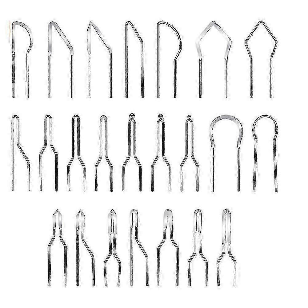 23Pcs Assorted Shape Pyrography Wire Nibs Compatible with Wood Burning Tools