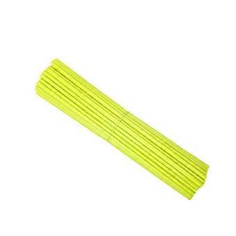 202472 stuks 24cm Universele Fiets Spaak Skins Covers Motorfiets Wiel Velg Spaak Wraps Jassen Decoratie KitFluorescerende Kleur