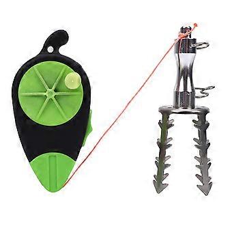 300cm Fishing Lure Retriever with PE Line Stainless Steel Ergonomic Fish Bait Saver for Boat River Lake Stream Fishing