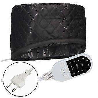 Electric Hair Steaming Cap,10 Heat Levels,3 Timer Settings,Portable Thermal Hat for Deep Conditioning,Salon Treatments at Home_yzab
