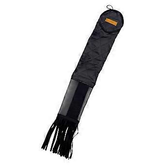 Protège-queue stable pour un entretien optimal de la queue, sac à queue noir pour chevaux avec sangle de fermeture et housse intégrale pour le pansage, les voyages et la sortie au pré.