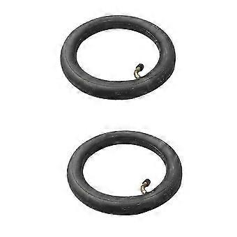 2PC 8In 8X1 1/4 Scooter Inner Tube with Bent Valve Set A-Folding Bike nlok