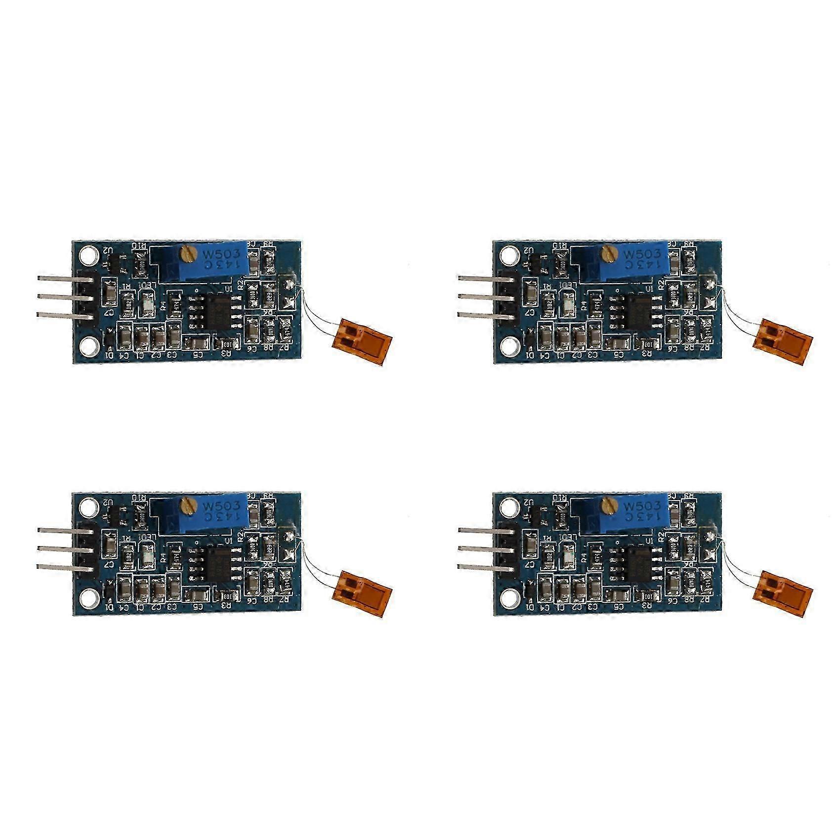 4X Strain Gauge Bending Detection Test Sensor Module Weigh Amplifier Voltage Output Blue