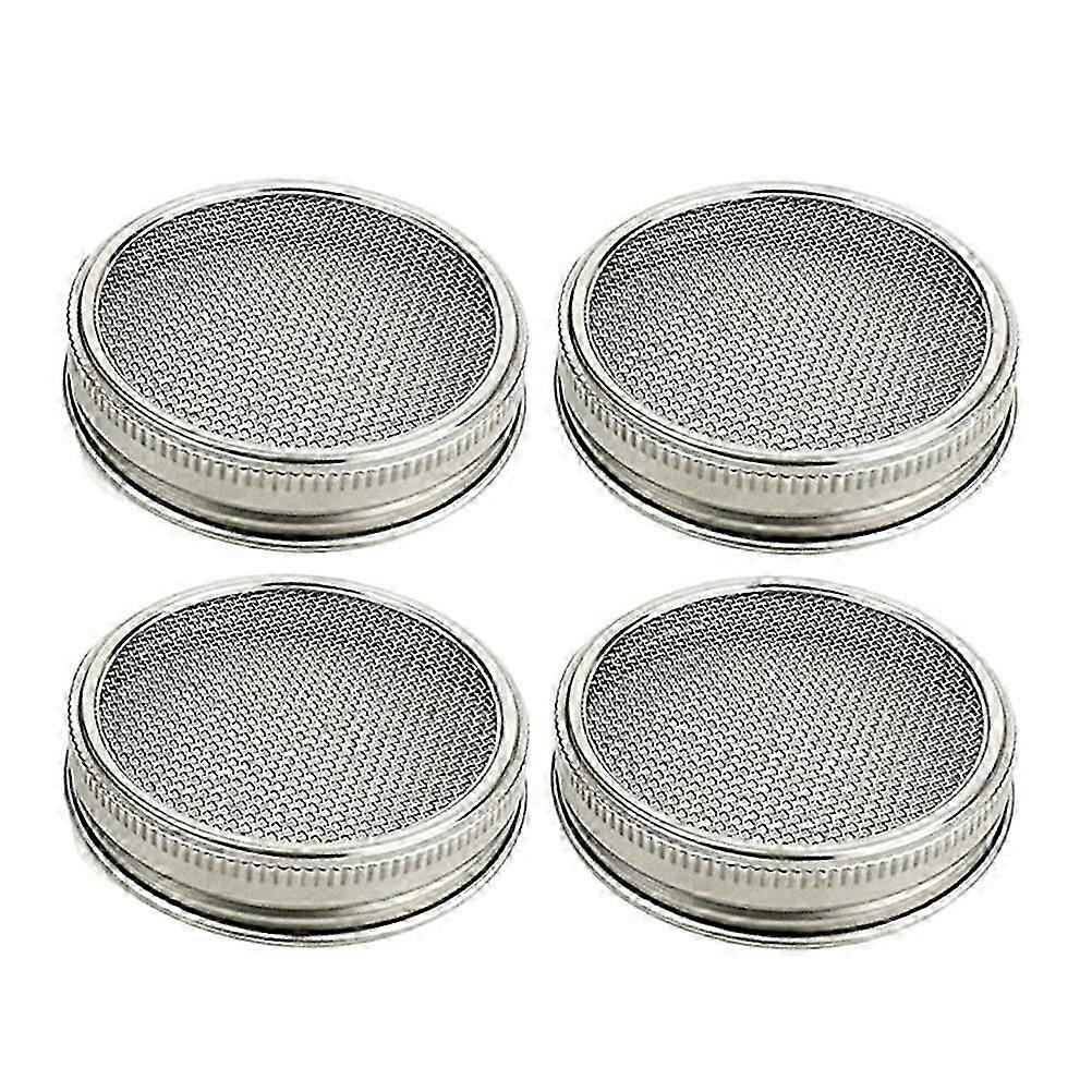 4Pcs Portable Sprouting Lids Versatile Filter Meshes Household Sprouting Covers