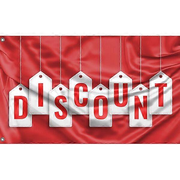 Discount Sign Flag EY-2384