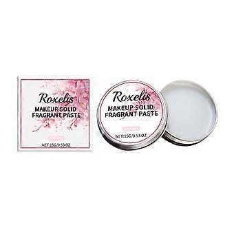2pcs Solid Cherry Blossom Balm, mild elegant long-lasting light fragrance, fresh non-sticky, pocket-sized for dates