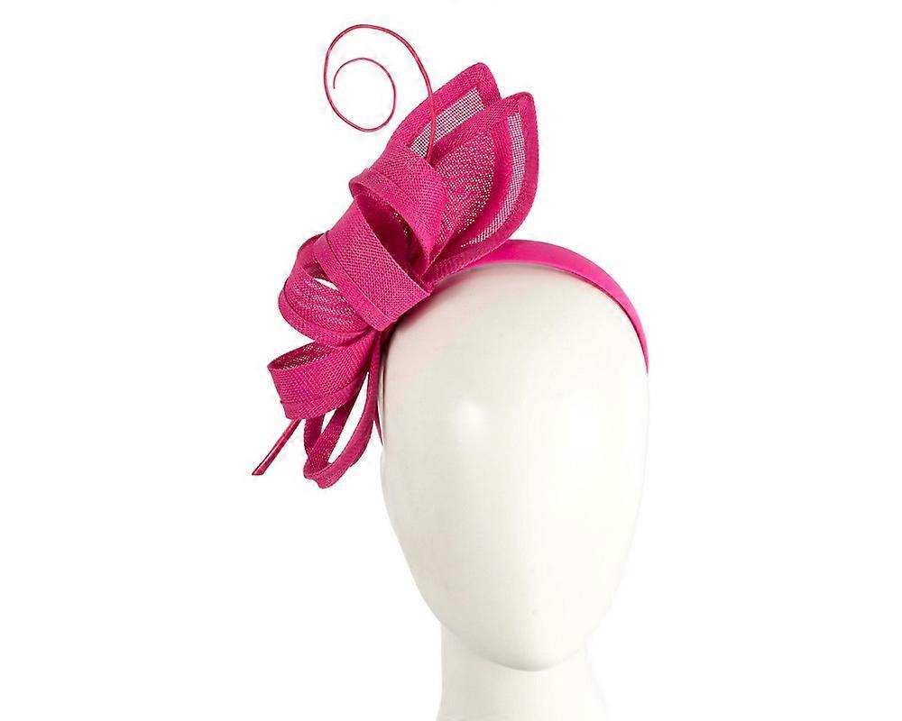 Fuchsia Bow Fascinator by Max Alexander MA1030F