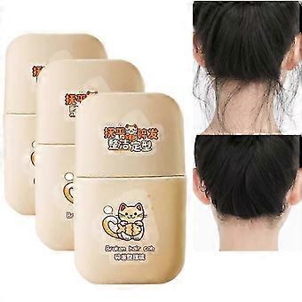3x Professional Hair Wax Stick Coiffe Peigne Solide Bâton De Cire Pour Cheveux Fragmentés Gel Crème Hommes Et Femmes Coiffage Cheveux Frizz