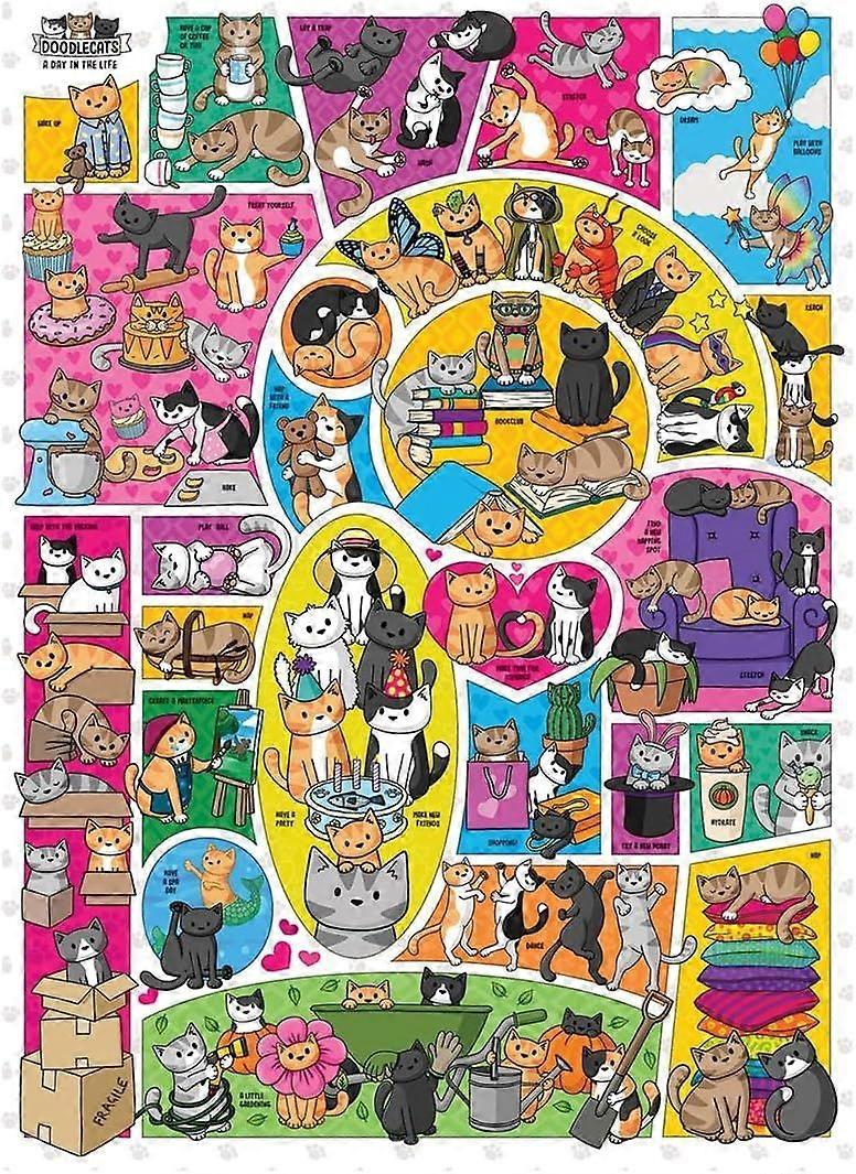 Doodlecats Jigsaw Puzzle VV289