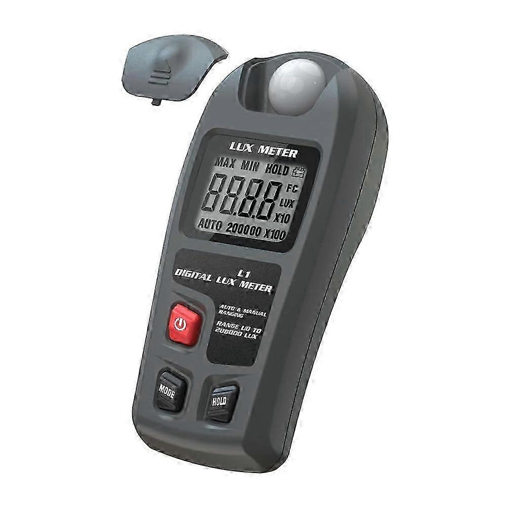 Clear-Display Digital Lux Meter