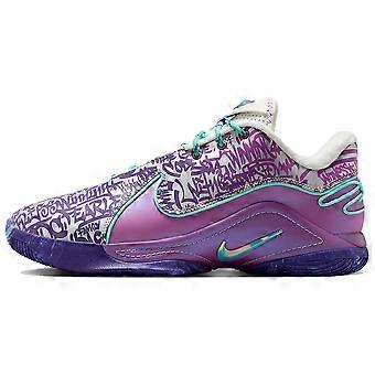 Nike LeBron 22 Support Basketball Shoes Unisex Purple White Green Asian Version HV8453-001