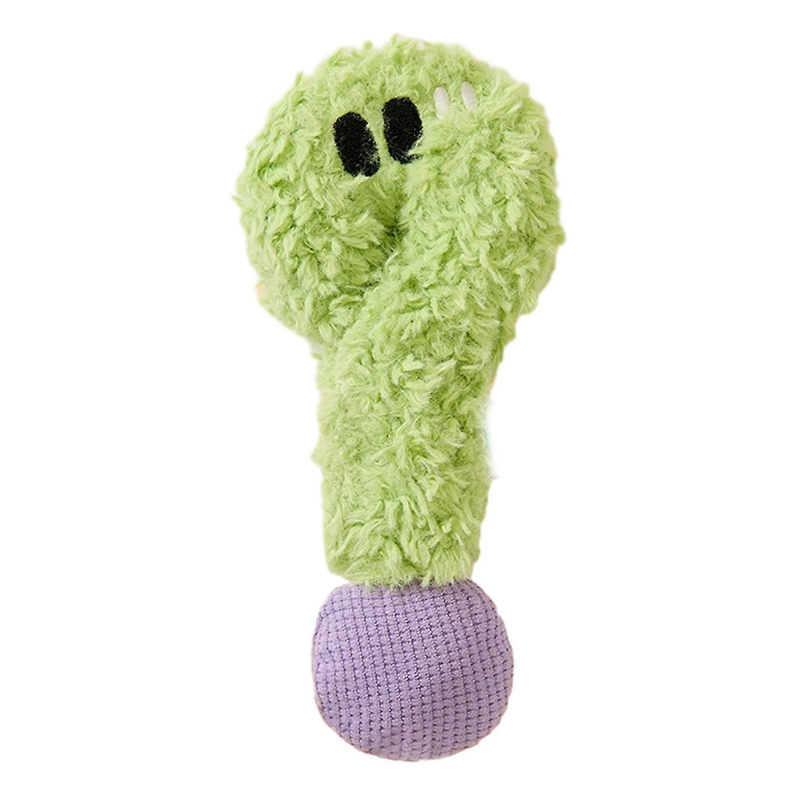 Squeaky Crinkle Cat Pillow Toy